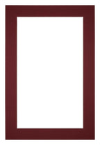 Passe Partout 62x93cm Carton Wine Red Edge 4cm Straight Front | Yourdecoration.com