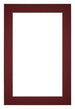 Passe Partout 62x93cm Carton Wine Red Edge 4cm Straight Front | Yourdecoration.com