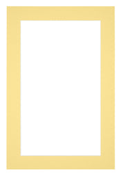 Passe Partout 62x93cm Carton Yellow Edge 4cm Straight Front | Yourdecoration.com