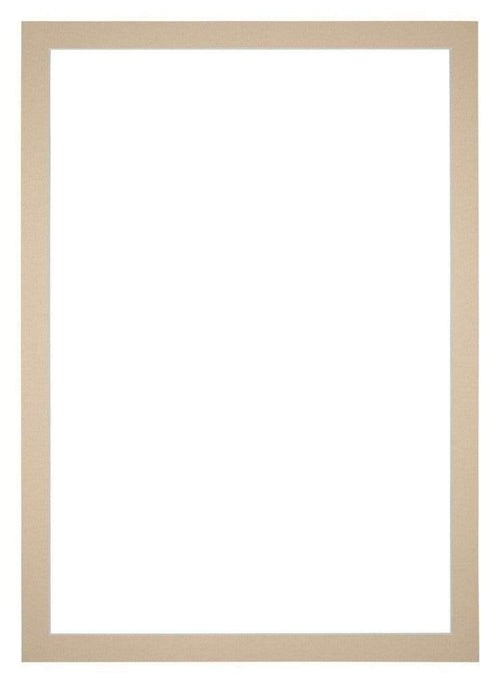 Passe Partout 70x100cm Carton Beige Edge 3cm Straight Front | Yourdecoration.com