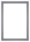 Passe Partout 70x100cm Carton Gray Edge 4cm Straight Front | Yourdecoration.com