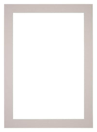 Passe Partout 70x100cm Carton Gray Gray Edge 5cm Straight Front | Yourdecoration.com