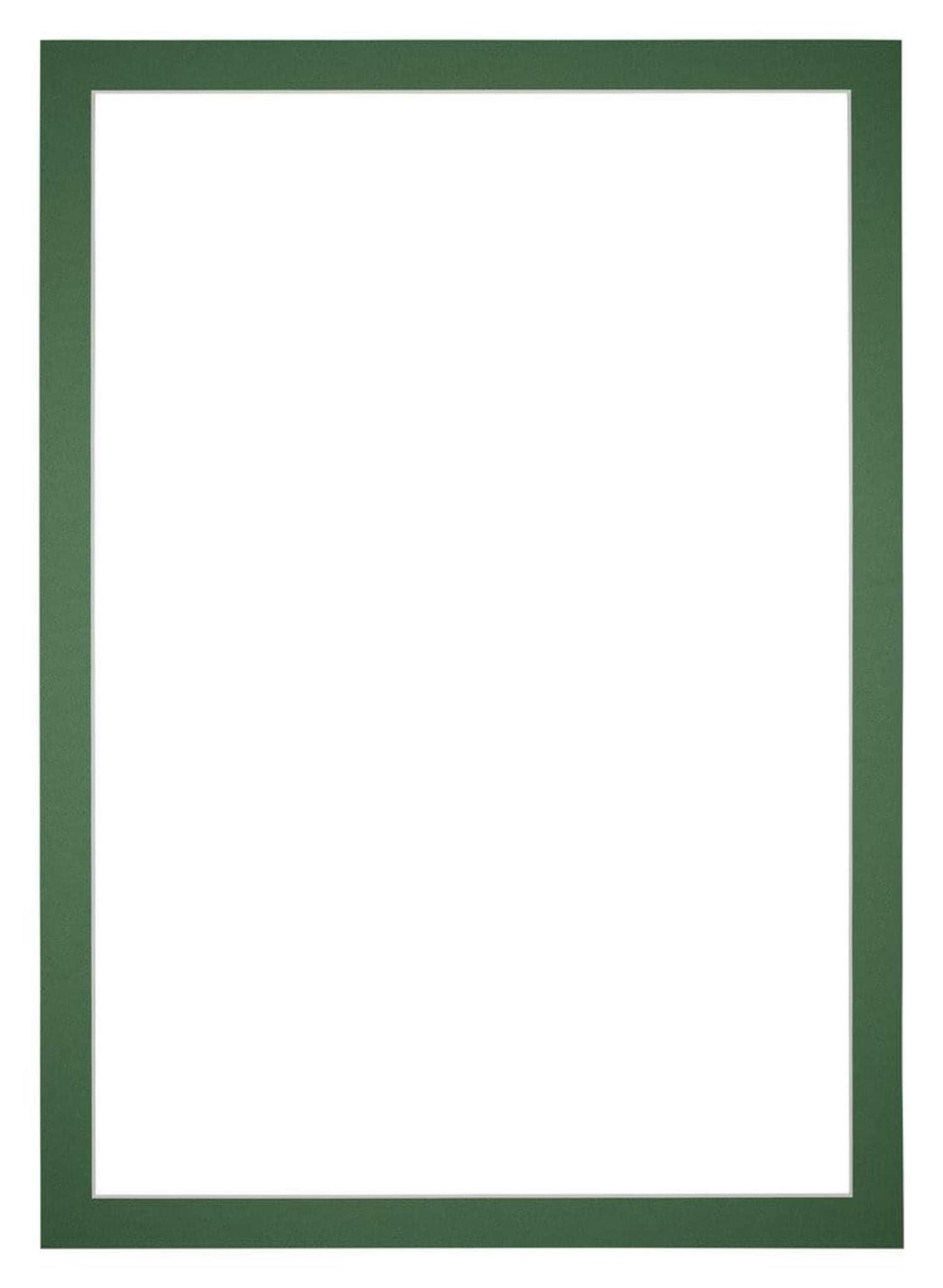Passe Partout 70x100cm Carton Green Forest Edge 3cm Straight Front | Yourdecoration.com