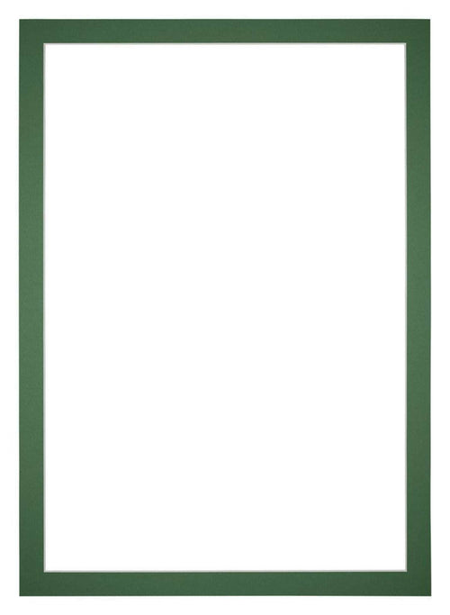 Passe Partout 70x100cm Carton Green Forest Edge 3cm Straight Front | Yourdecoration.com