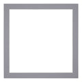 Passe Partout 70x70cm Carton Gray Edge 3cm Straight Front | Yourdecoration.com