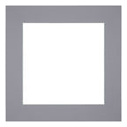 Passe Partout 70x70cm Carton Gray Edge 6cm Straight Front | Yourdecoration.com