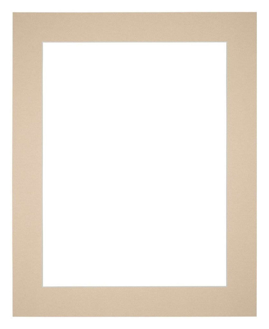 Passe Partout 70x90cm Carton Beige Edge 5cm Straight Front | Yourdecoration.com