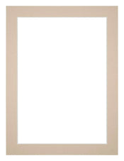 Passe Partout 75x100cm Carton Beige Edge 3cm Straight Front | Yourdecoration.com