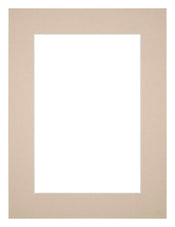 Passe Partout 75x100cm Carton Beige Edge 5cm Straight Front | Yourdecoration.com
