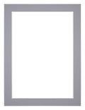 Passe Partout 75x100cm Carton Gray Edge 3cm Straight Front | Yourdecoration.com