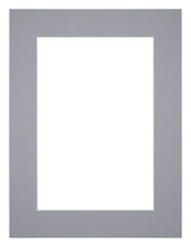 Passe Partout 75x100cm Carton Gray Edge 5cm Straight Front | Yourdecoration.com