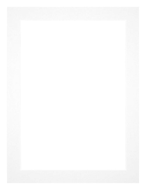 Passe Partout 75x100cm Carton White Edge 3cm Straight Front | Yourdecoration.com