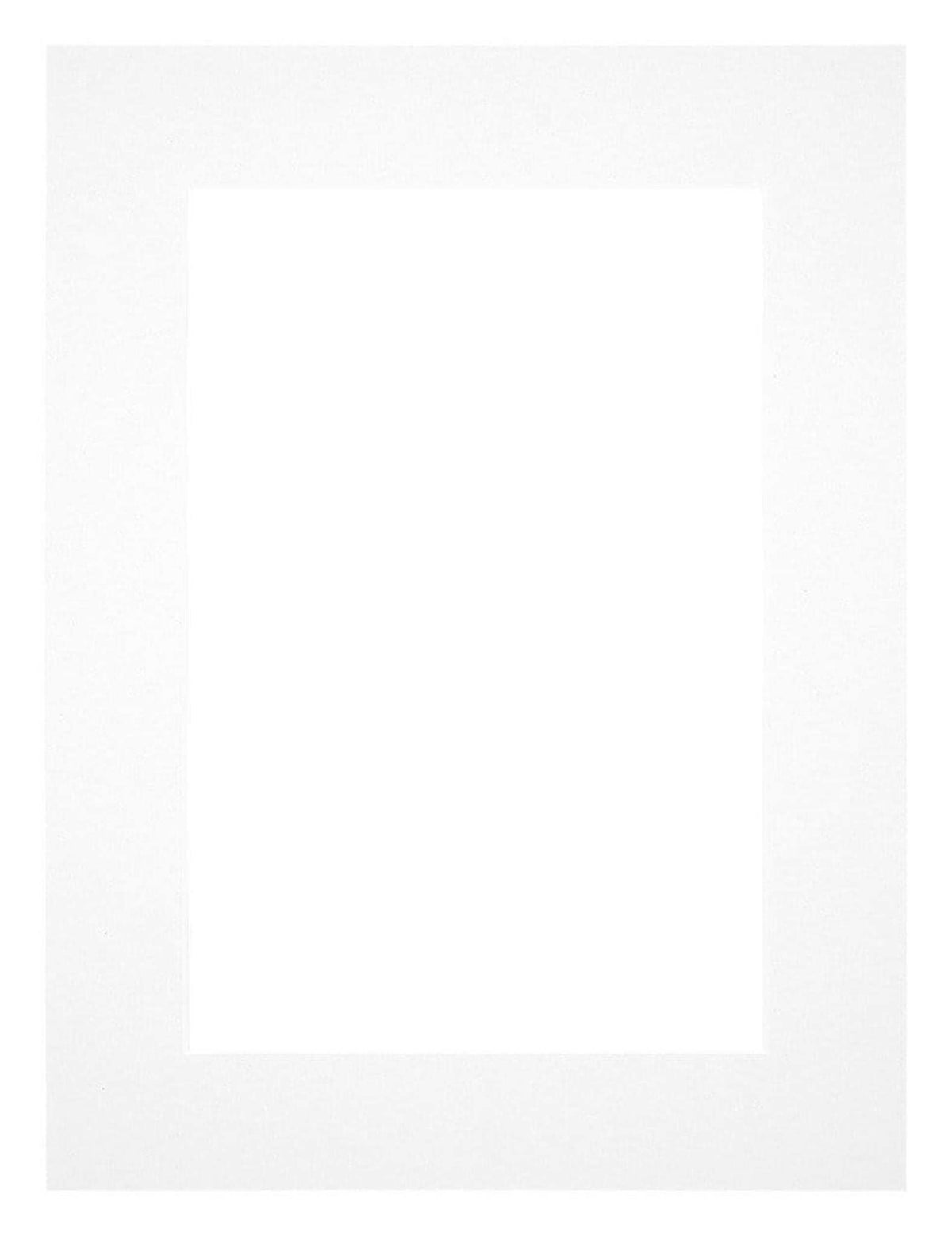 Passe Partout 75x100cm Carton White Edge 5cm Straight Front | Yourdecoration.com