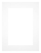 Passe Partout 75x100cm Carton White Edge 5cm Straight Front | Yourdecoration.com