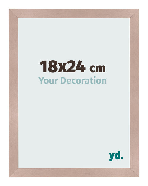 Photo Frame 18x24 cm Dusty Pink MDF Bologna Front Size | Yourdecoration.com