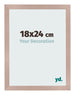 Photo Frame 18x24 cm Dusty Pink MDF Bologna Front Size | Yourdecoration.com