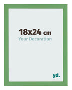 Photo Frame 18x24 cm Green MDF Bologna Front Size | Yourdecoration.com
