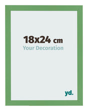 Photo Frame 18x24 cm Green MDF Bologna Front Size | Yourdecoration.com