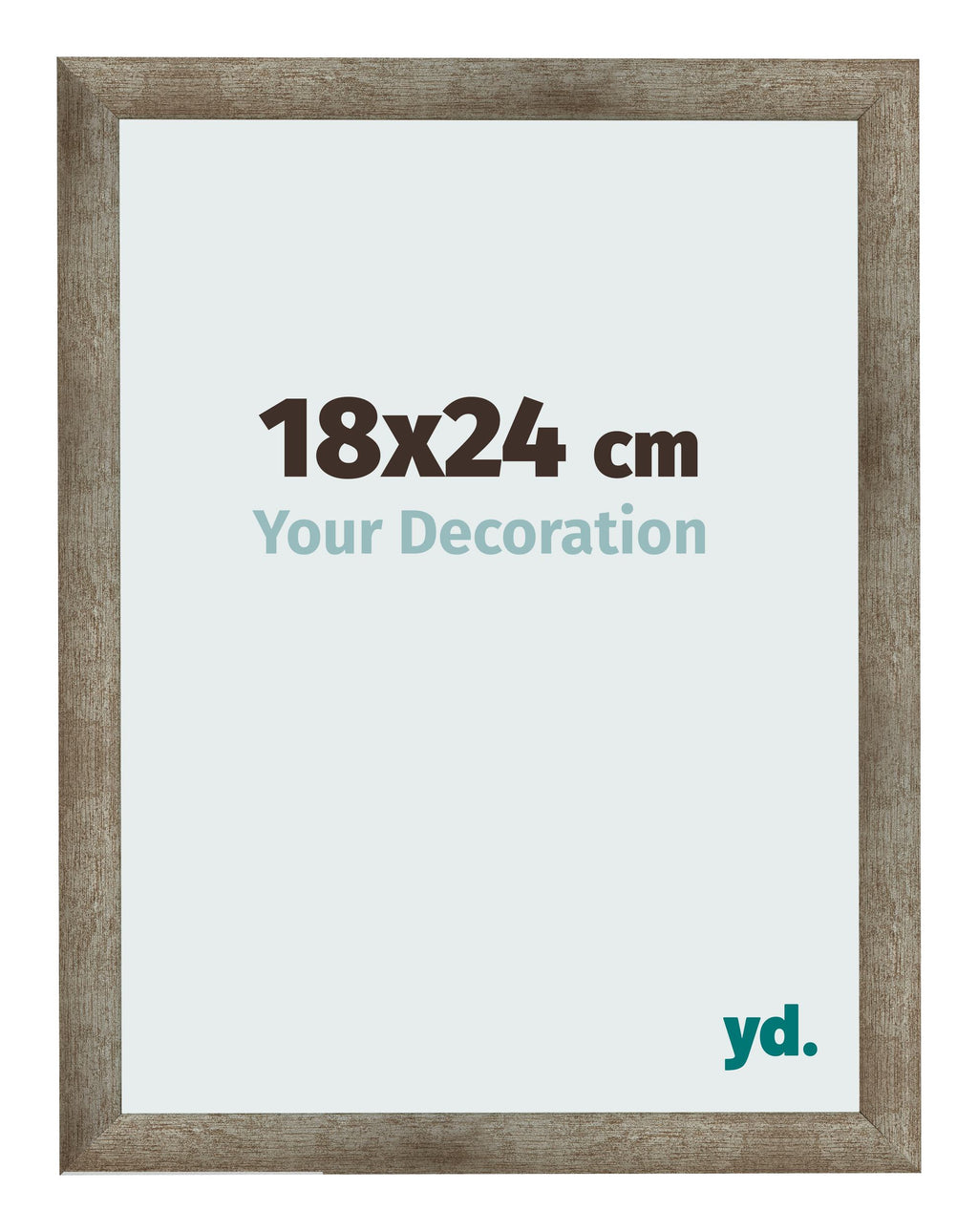 Photo Frame 18x24 cm Metal Vintage MDF Bologna Front Size | Yourdecoration.com
