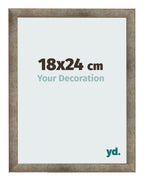Photo Frame 18x24 cm Metal Vintage MDF Bologna Front Size | Yourdecoration.com