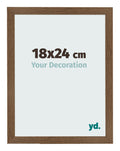 Photo Frame 18x24 cm Oak Rustic MDF Bologna Front Size | Yourdecoration.com
