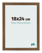 Photo Frame 18x24 cm Oak Rustic MDF Bologna Front Size | Yourdecoration.com
