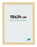 Photo Frame 18x24cm Beech Design MDF Bologna Front Size | Yourdecoration.com
