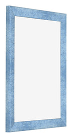 Photo Frame 18x24cm Clear Blue Swept MDF Pisa Front Oblique | Yourdecoration.com