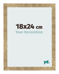 Photo Frame 18x24cm Gold Antique MDF Bologna Front Size | Yourdecoration.com
