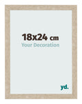 Photo Frame 18x24cm Sonoma Oak MDF Bologna Front Size | Yourdecoration.com