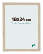 Photo Frame 18x24cm Sonoma Oak MDF Bologna Front Size | Yourdecoration.com