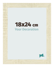 Photo Frame 18x24cm Sonoma Oak MDF Pisa Front Size | Yourdecoration.com