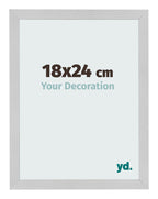 Photo Frame 18x24cm Stainless Steel MDF Bologna Front Size | Yourdecoration.com