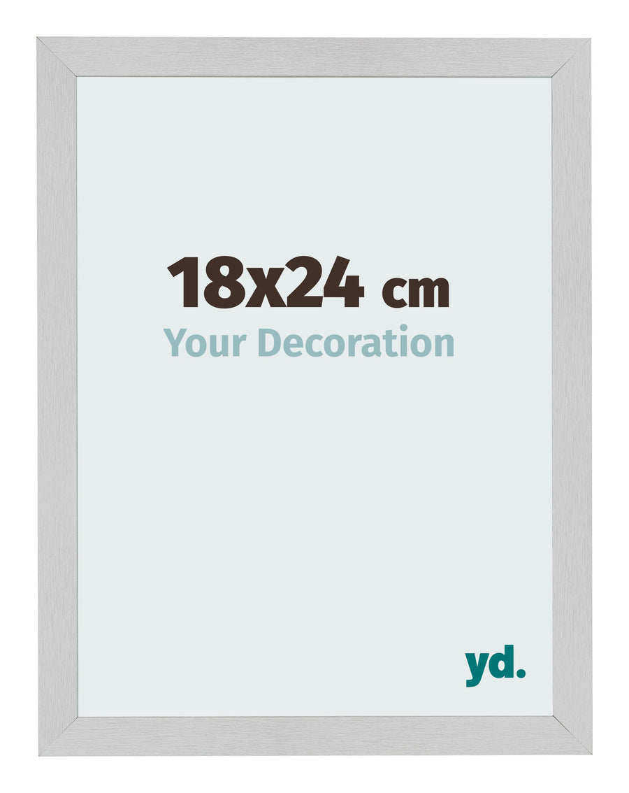 Photo Frame 18x24cm Stainless Steel MDF Bologna Front Size | Yourdecoration.com