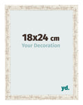 Photo Frame 18x24cm White Vintage MDF Bologna Front Size | Yourdecoration.com