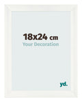 Photo Frame 18x24cm White Vintage MDF Pisa Front Size | Yourdecoration.com