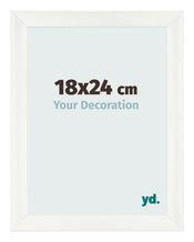 Photo Frame 18x24cm White Vintage MDF Pisa Front Size | Yourdecoration.com
