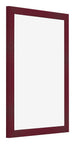 Photo Frame 18x24cm Wine Red Swept MDF Bologna Front Oblique | Yourdecoration.com
