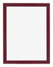 Photo Frame 18x24cm Wine Red Swept MDF Bologna Front | Yourdecoration.com