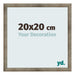Photo Frame 20x20 cm Metal Vintage MDF Bologna Front Size | Yourdecoration.com