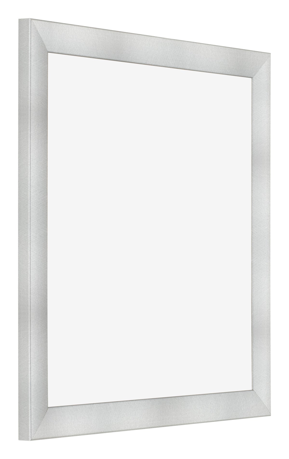 Photo Frame 20x20cm Aluminum Brushed MDF Pisa Front Oblique | Yourdecoration.com