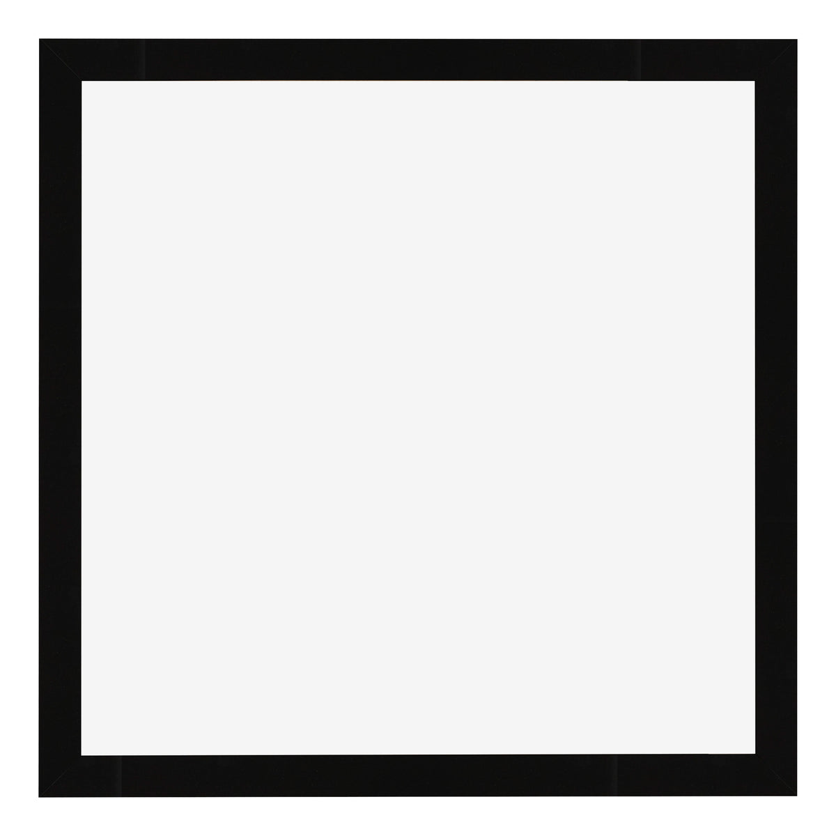 Photo Frame 20x20cm Black High Gloss MDF Bologna Front | Yourdecoration.com
