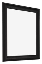 Photo Frame 20x20cm Black Woodgrain MDF Lazio Front Oblique | Yourdecoration.com