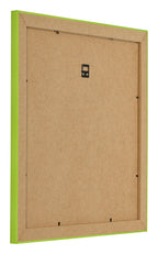 Photo Frame 20x20cm Green MDF Pisa Back Oblique | Yourdecoration.com