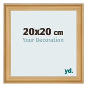 Photo Frame 20x20cm Pine Woodgrain MDF Lazio Front Size | Yourdecoration.com