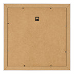 Photo Frame 20x20cm Silver Black Swept MDF Pisa Back | Yourdecoration.com