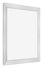 Photo Frame 20x20cm Silver Black Swept MDF Pisa Front Oblique | Yourdecoration.com