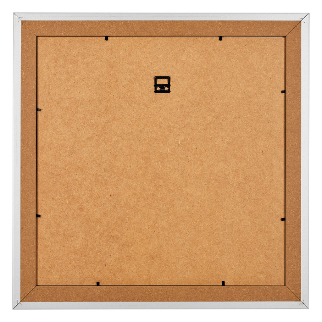 Photo Frame 20x20cm Silver Matte MDF Lazio Back | Yourdecoration.com