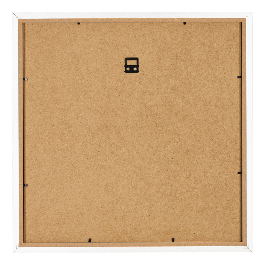 Photo Frame 20x20cm White Matte MDF Bologna Back | Yourdecoration.com