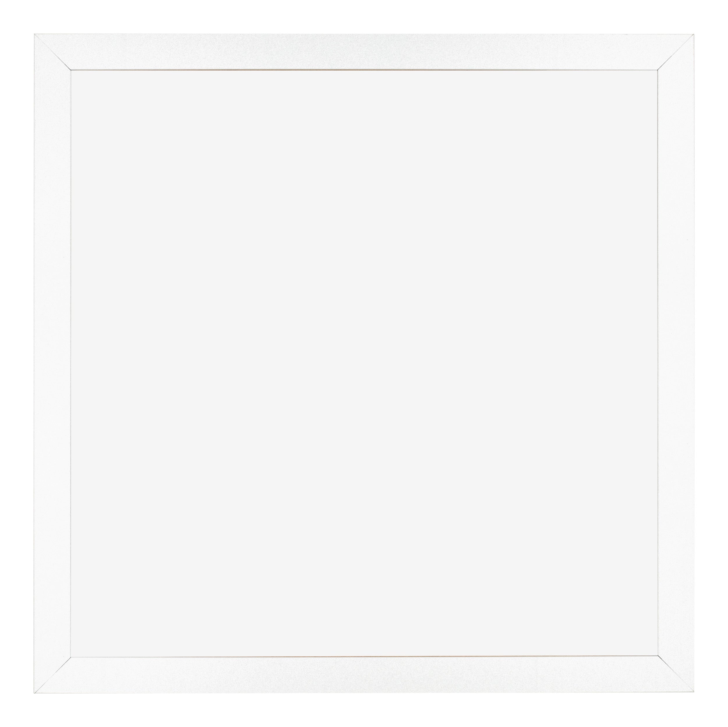 Photo Frame 20x20cm White Matte MDF Bologna Front | Yourdecoration.com